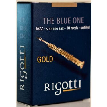 Caa Saxo Soprano Rigotti Gold Jazz 3 Strong