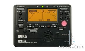 Afinador y Metrnomo Grabador Korg TMR-50-BK 