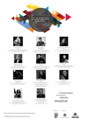 International Festival. Masterclass & Competition. 26/07 LA VILAVELLA. 