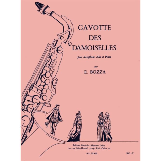 BOZZA, EUGENE.- GAVOTTE DES DAMOISELLES