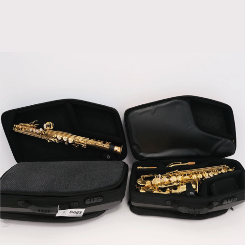 Estuche Saxo Alto y Soprano Bags Evolution EV3 Metalic Grafito