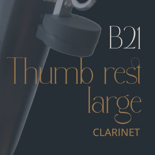 Apoyapulgar Grande Clarinete Sib Boehm B21 Negro