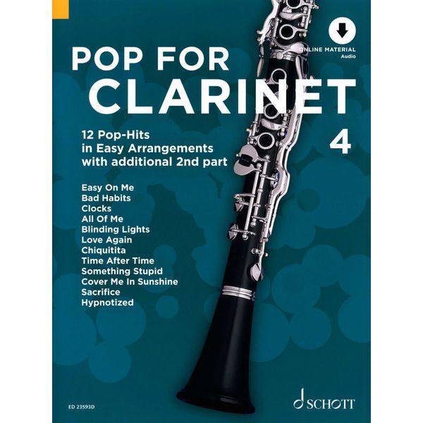 POP FOR CLARINET 4