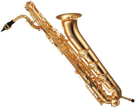 Saxofon Baritono Jupiter Artist JBS1100 Campana Grabada Lacado Oro