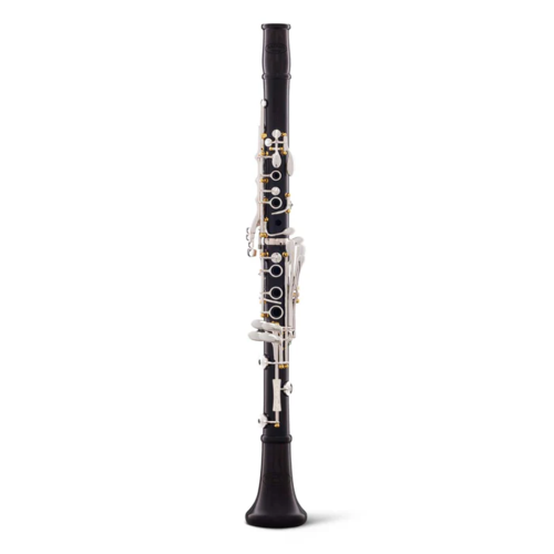 Clarinete Sib Backun Protege Granadillo 18 Llaves Plateadas y Pilares Dorados
