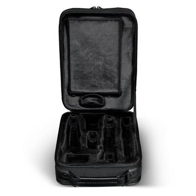 Clarinete Sib Backun Protege Cocobolo 18 Llaves Plateadas Pilares Dorados