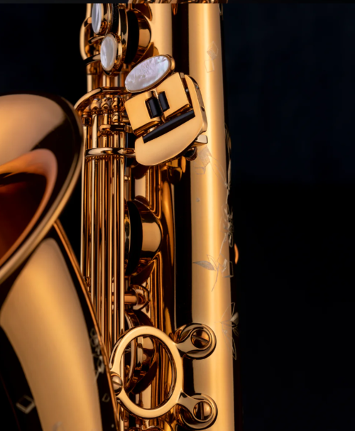 Saxo Tenor Selmer Supreme Chapado Oro Grabado AUG