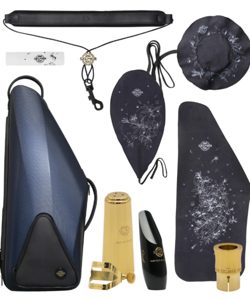Saxo Tenor Selmer Supreme Plata Maciza Grabado Llaves Lacadas AMG VO