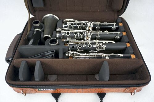 Estuche Clarinete Doble Marcus Bonna Nylon Verde