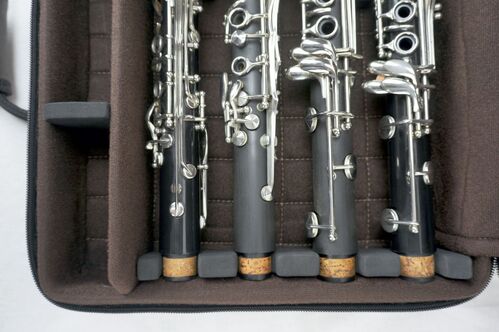 Estuche Clarinete Doble Marcus Bonna Nylon Verde
