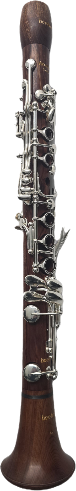 Clarinete Mib o Requinto Boehm Sunrise Mopane 18 LLaves Plateadas