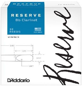 Caña Clarinete Sib D'addario Reserve 3 - ATELIER DE CELIA
