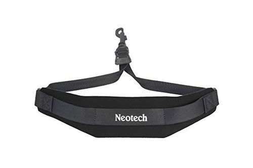 Cordón Saxo Neotech Soft XL con Mosquetón Plastico Negro 1901172