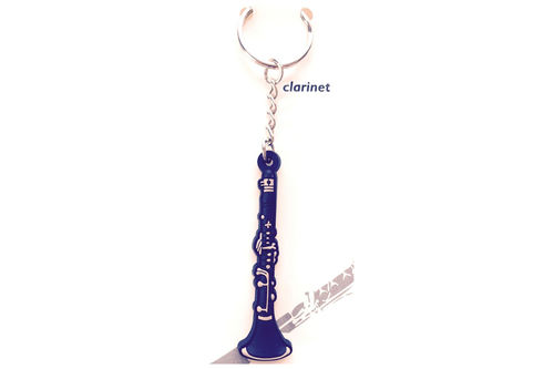 Llavero Clarinete Goma
