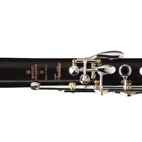 Clarinete Sib Buffet Crampon Tradition BC 1116L-5 18 Llaves Niqueladas