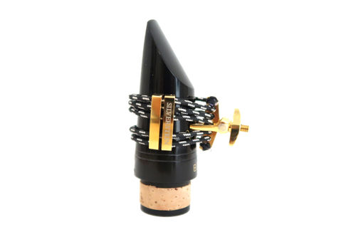 Abrazadera y Boquillero Clarinete Sib Silverstein Ligature Cryo4 Gold Medium