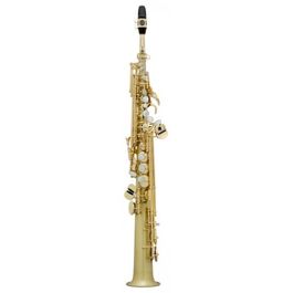 Saxo Soprano Selmer Jubile SA80 II Mate Grabado Llaves Goldmessing