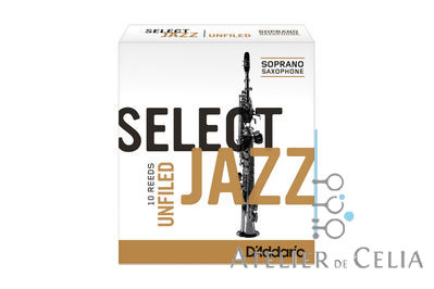 Caña Saxo Alto D'addario Select Jazz Unfiled 3 Médium
