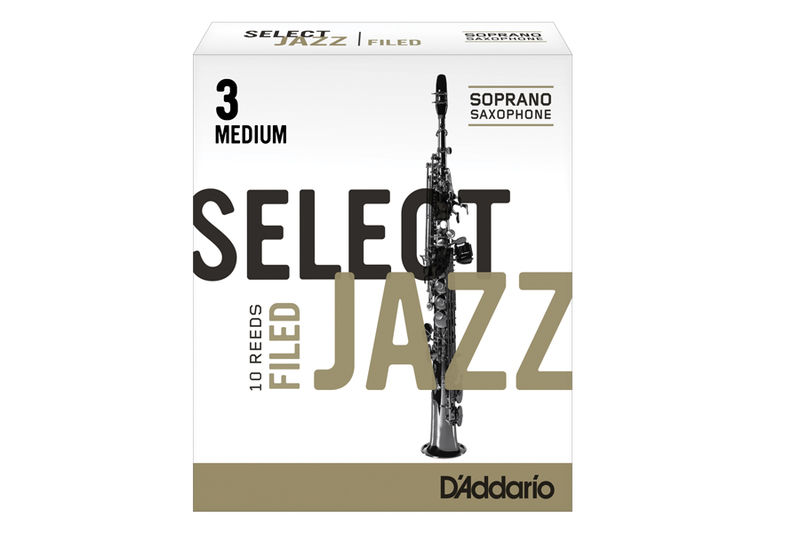 Caña Saxo Soprano D'addario Select Jazz Filed 3M
