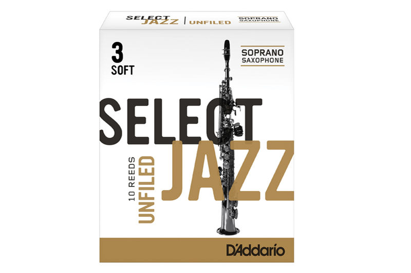 Caña Saxo Soprano D`addario Select Jazz Unfiled 3S