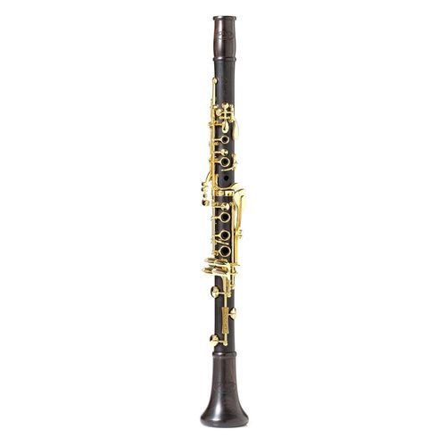 Clarinete Sib Backun Protege Granadillo 18 Llaves Plateadas y Pilares Dorados