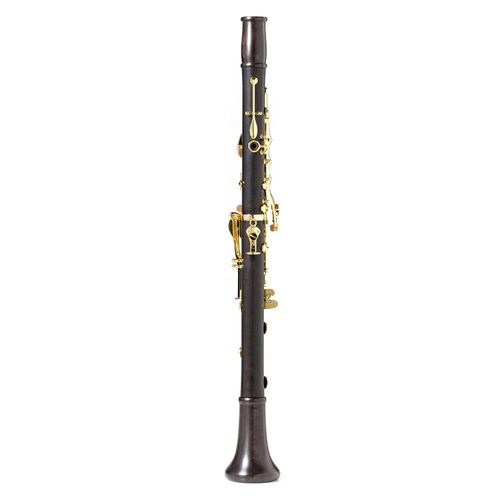 Clarinete Sib Backun Protege Granadillo 18 Llaves Plateadas y Pilares Dorados