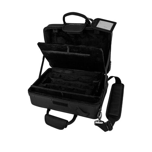 Estuche Clarinete Sib Protec Slimline Pro Pac Carry All PB307CA Partitura/Maletin Negro