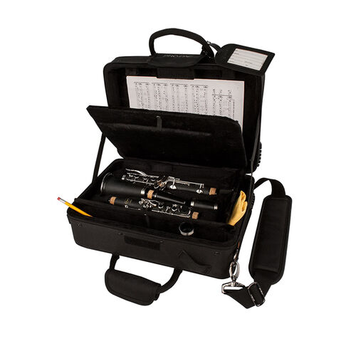 Estuche Clarinete Sib Protec Slimline Pro Pac Carry All PB307CA Partitura/Maletin Negro