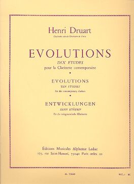 DRUART, HENRI.- EVOLUTIONS 10 ESTUDIOS