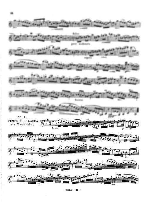 BAERMANN, HEINRICH.- 12 EJERCICIOS OP.30 SAMPLE 2