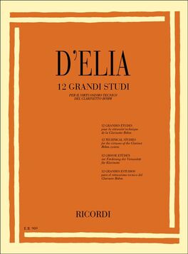 DELIA, ANTONIO.- 12 GRANDES ESTUDIOS (12 GRANDI STUDI)