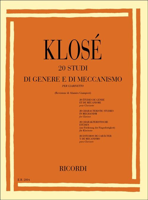 KLOSE, HYANCITHE-ELONORE.- 20 ESTUDIOS DE GENERO Y MECANISMO (GIAMPIERI)