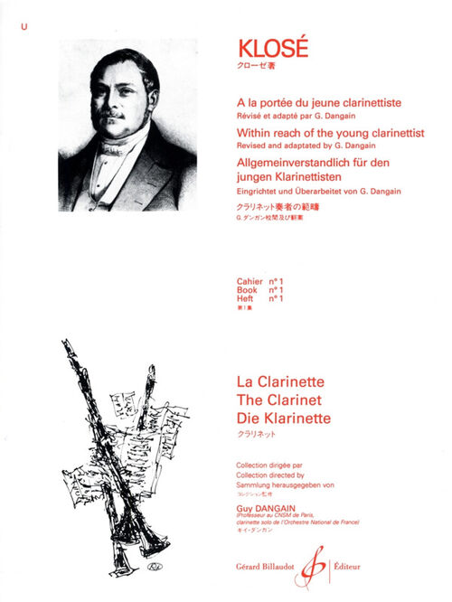 KLOSE.- A LA PORTEE DU JEUNE CLARINETTISTE 1:220 EJERCICIOS DE MECANISMO VOL.1