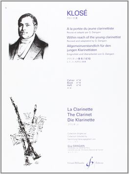 KLOS.- A LA PORTE DU JEUNE CLARINETTISTE 4: 74 ESTUDIOS SOBRE RITMOS Y ARTICULACIONES