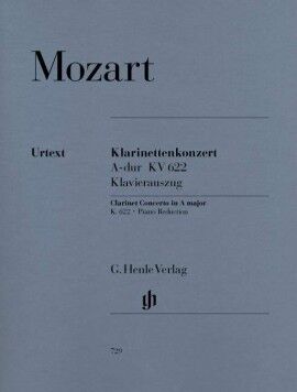 MOZART, W.A.-CONCIERTO CLARINETE LA MAYOR KV.622 URTEXT