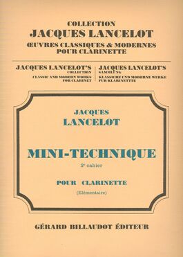 LANCELOT, JACQUES.- MINI-TECHINQUE VOL.2