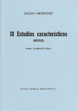 MENENDEZ, J.- 18 ESTUDIOS CARACTERISTICOS