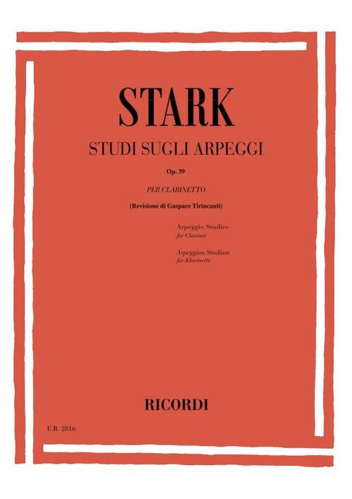 STARK, ROBERT.- ESTUDIOS DE ARPEGIOS OP.39