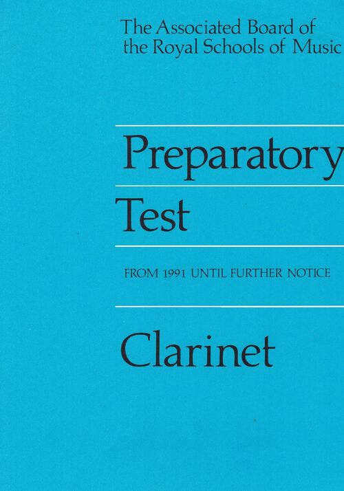 ABRSM.- PREPARATORY TEST CLARINET