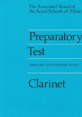 ABRSM.- PREPARATORY TEST CLARINET
