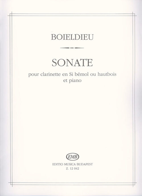 BOIELDIEU, FRANOIS-ADRIEN.- SONATA EN SI BEMOL