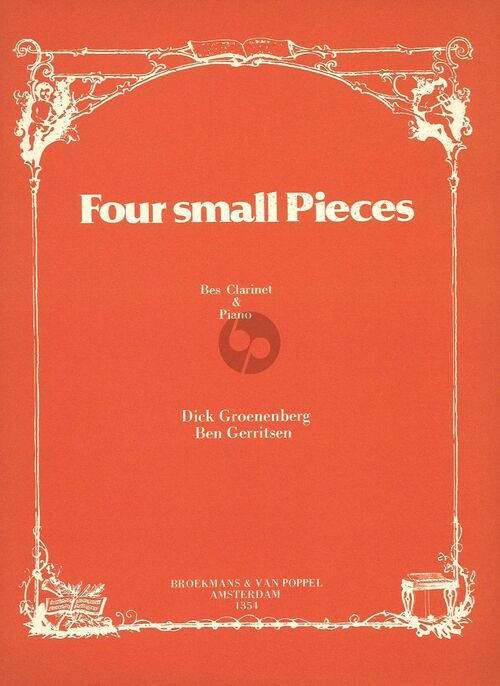 GROENENBERG, DICK / GERRITSEN, BEN.- 4 SMALL PIECES