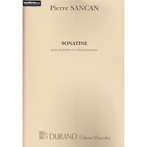 SANCAN, PIERRE.- SONATINA EN SI BEMOL