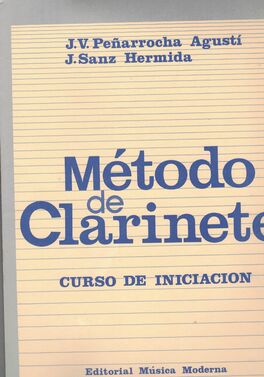 PEARROCHA / SANZ.- METODO INICIACION CLARINETE