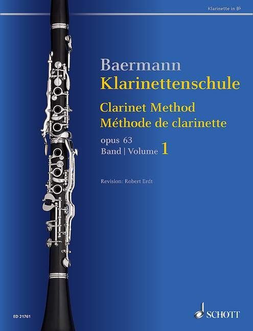 BAERMANN METODO CLARINETE OP.63 VOL.1