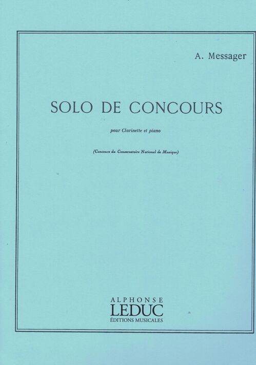 MESSAGER, ANDR.- SOLO DE CONCURSO