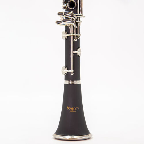 Clarinete Sib Boehm Beginner Abs 17 LLaves Niqueladas