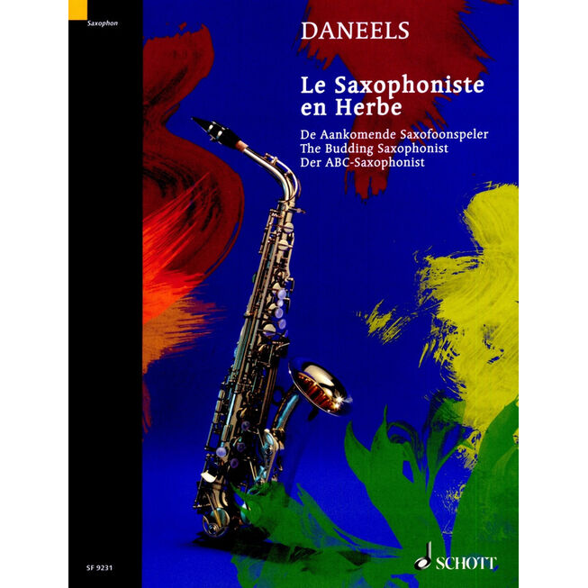 DANEELS, FRANCOIS.- LE SAXOPHONISTE EN HERBE