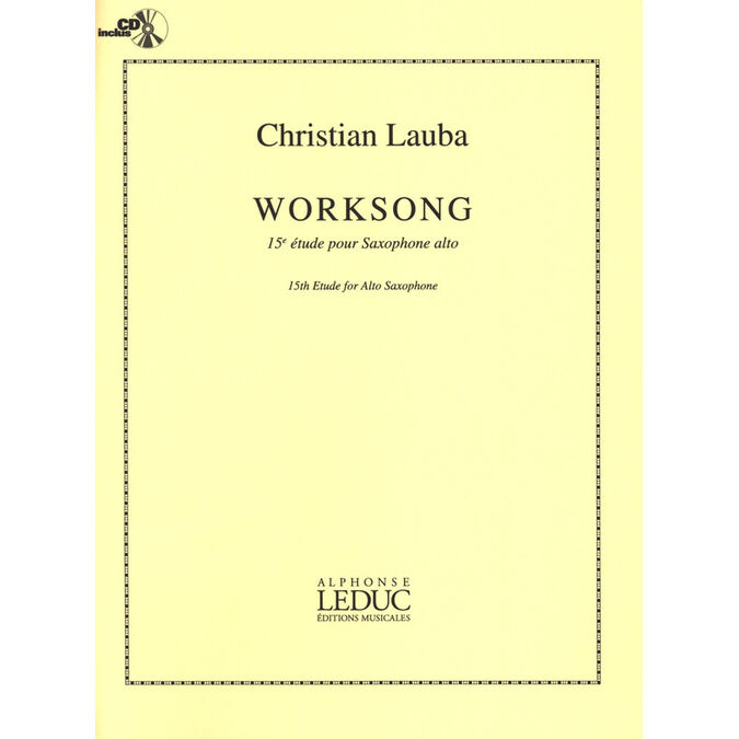 LAUBA, CHRISTIAN.- WORKSONG
