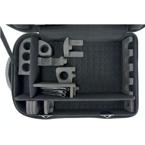 Estuche 3 Clarinetes Marcus Bonna Sib, La y Mib Nylon Negro